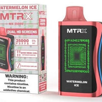 Vape MTRX 25k Puff Sabor: Watermelon Ice