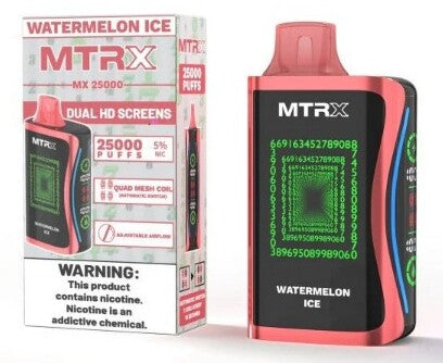 Vape MTRX 25k Puff Sabor: Watermelon Ice
